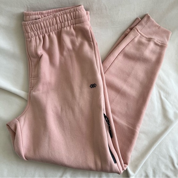 Awesome men’s pink fleece joggers - Picture 1 of 8